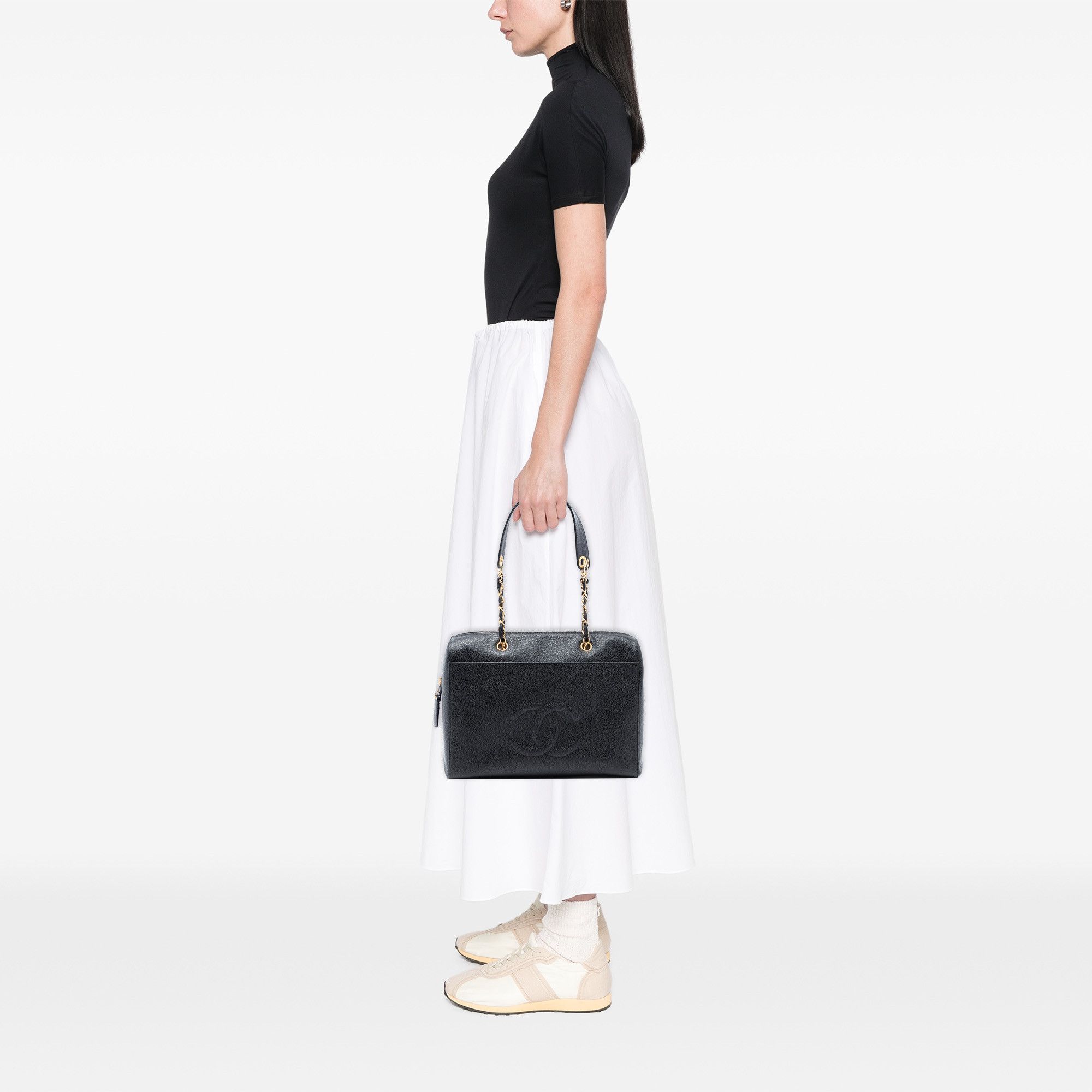 Chanel Chanel CC Caviar Shoulder Bag Size ONE SIZE - 7 Thumbnail