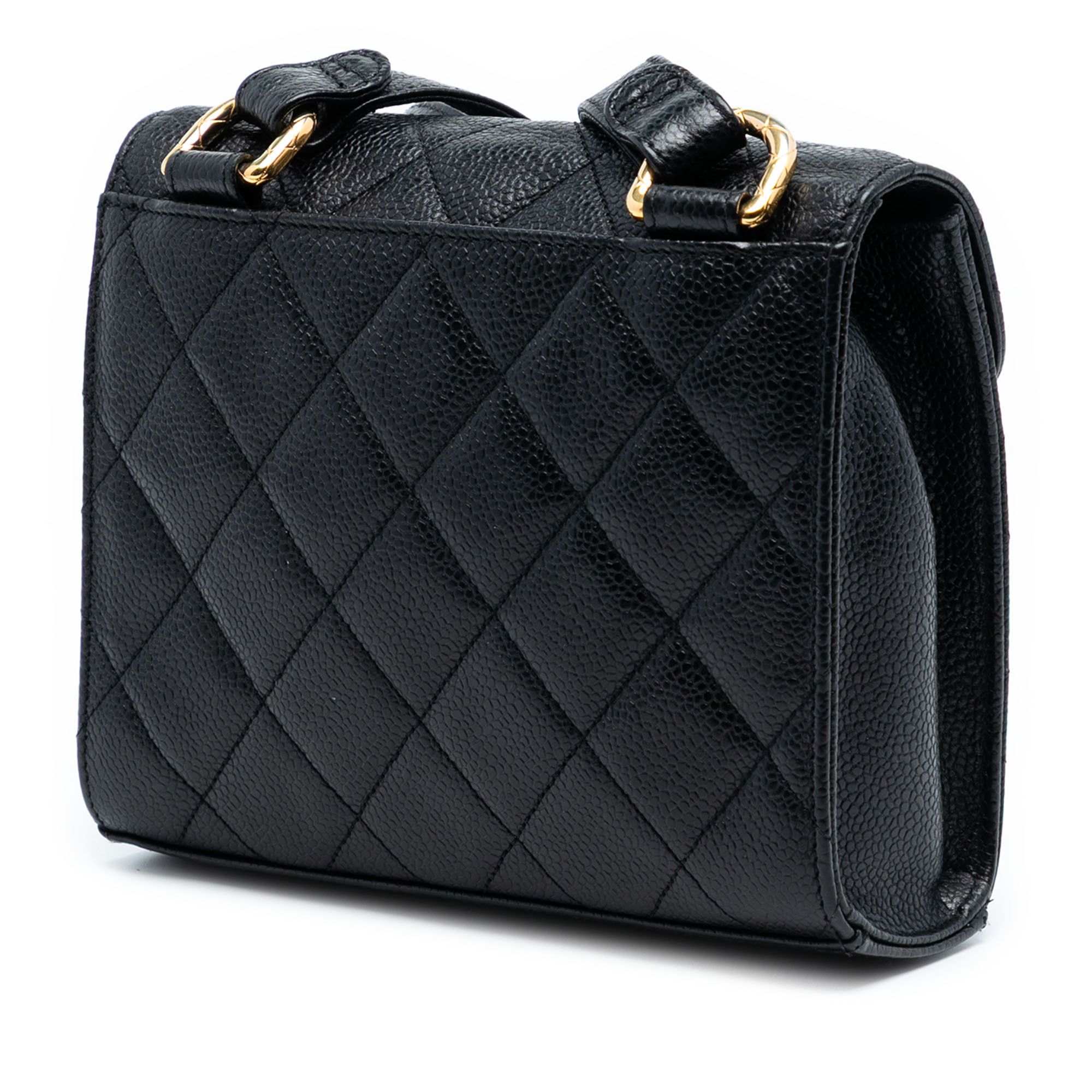 Chanel Chanel Mini CC Quilted Caviar Envelope Flap Size ONE SIZE - 2 Thumbnail