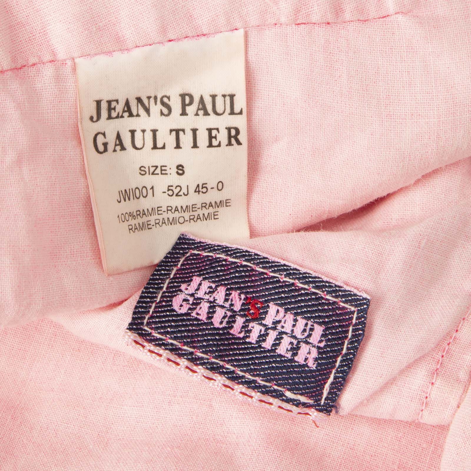 Jean Paul Gaultier Pink Backless Buckled Top Size S / US 4 / IT 40 - 12 Thumbnail