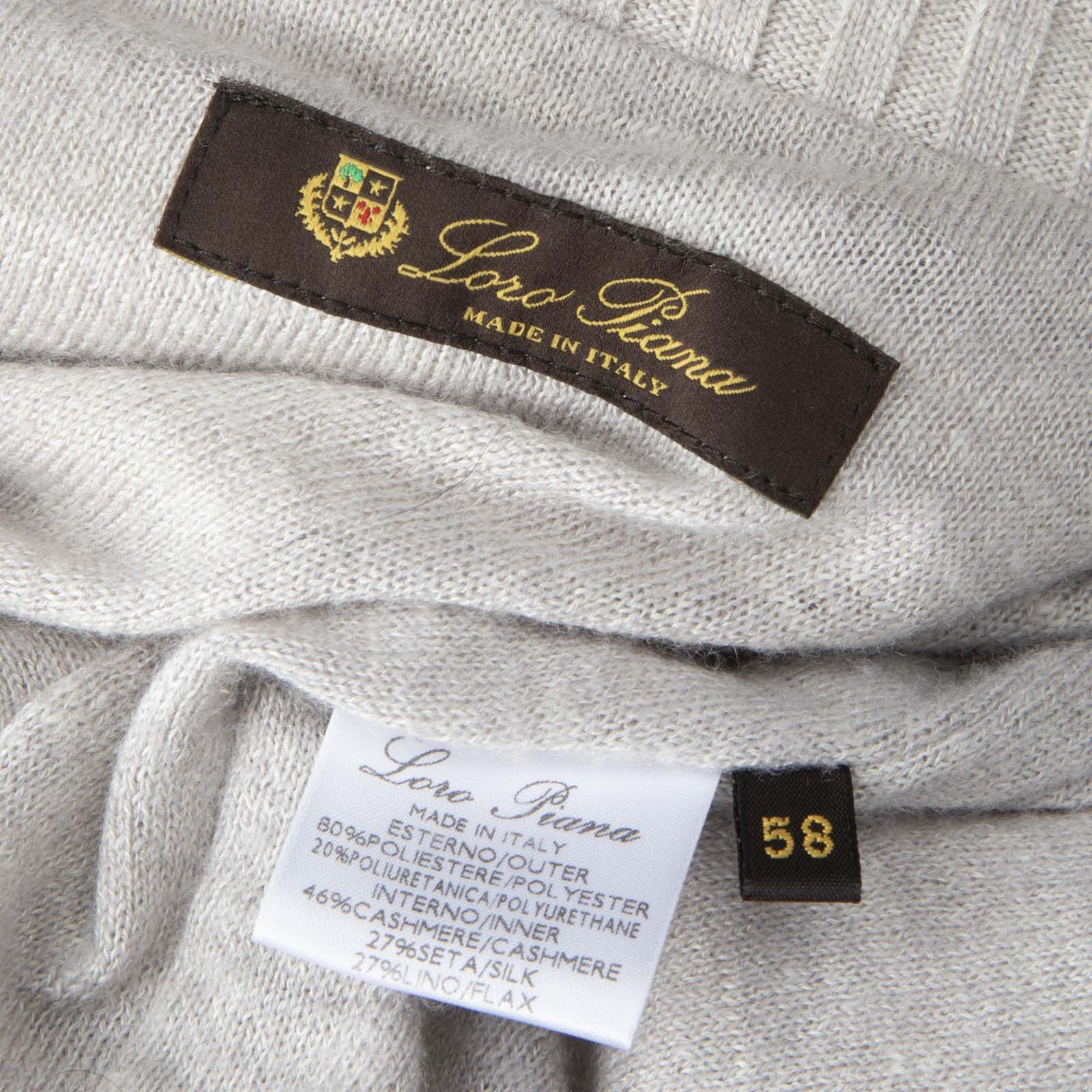 Loro Piana Beige Layered Cashmere Lined Jacket Size XL / US 12-14 / IT 48-50 - 10 Thumbnail