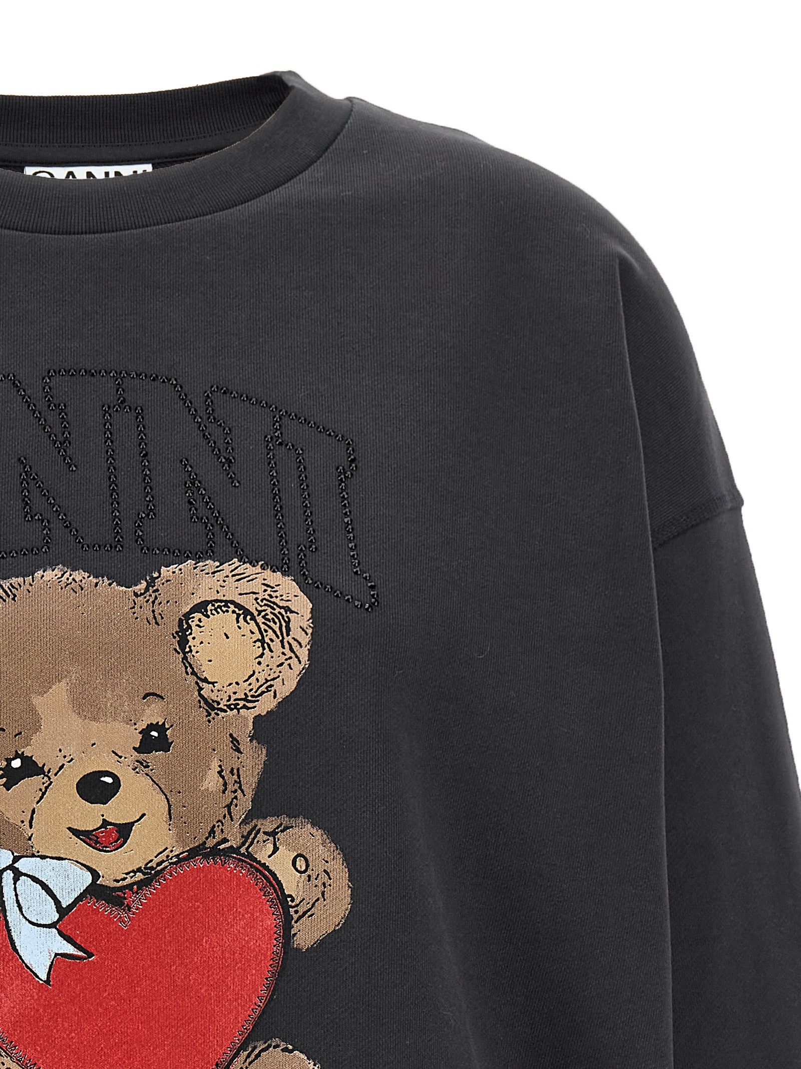 Ganni 'Orso' Sweatshirt Size L / US 10 / IT 46 - 3 Thumbnail