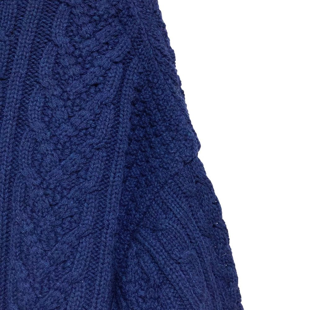 Other Other noir kei ninomiya Turtleneck Cable Knit Sweater Textile Tops 3H-N007 DUTY FREE for USA Size ONE SIZE - 5 Thumbnail