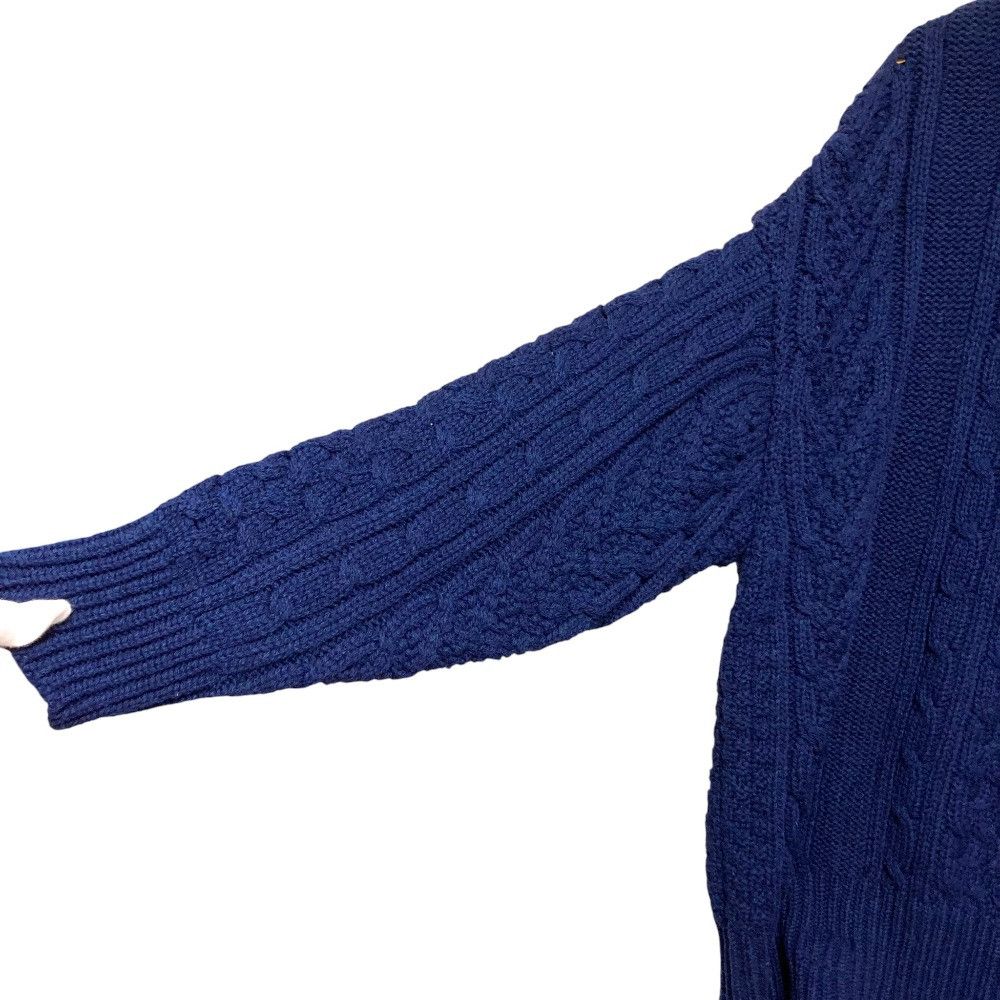 Other Other noir kei ninomiya Turtleneck Cable Knit Sweater Textile Tops 3H-N007 DUTY FREE for USA Size ONE SIZE - 4 Thumbnail