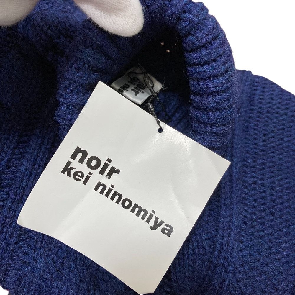 Other Other noir kei ninomiya Turtleneck Cable Knit Sweater Textile Tops 3H-N007 DUTY FREE for USA Size ONE SIZE - 7 Thumbnail