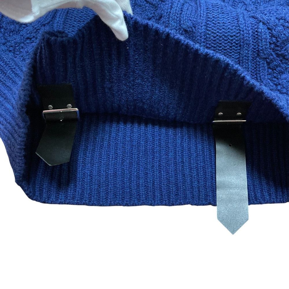 Other Other noir kei ninomiya Turtleneck Cable Knit Sweater Textile Tops 3H-N007 DUTY FREE for USA Size ONE SIZE - 6 Thumbnail