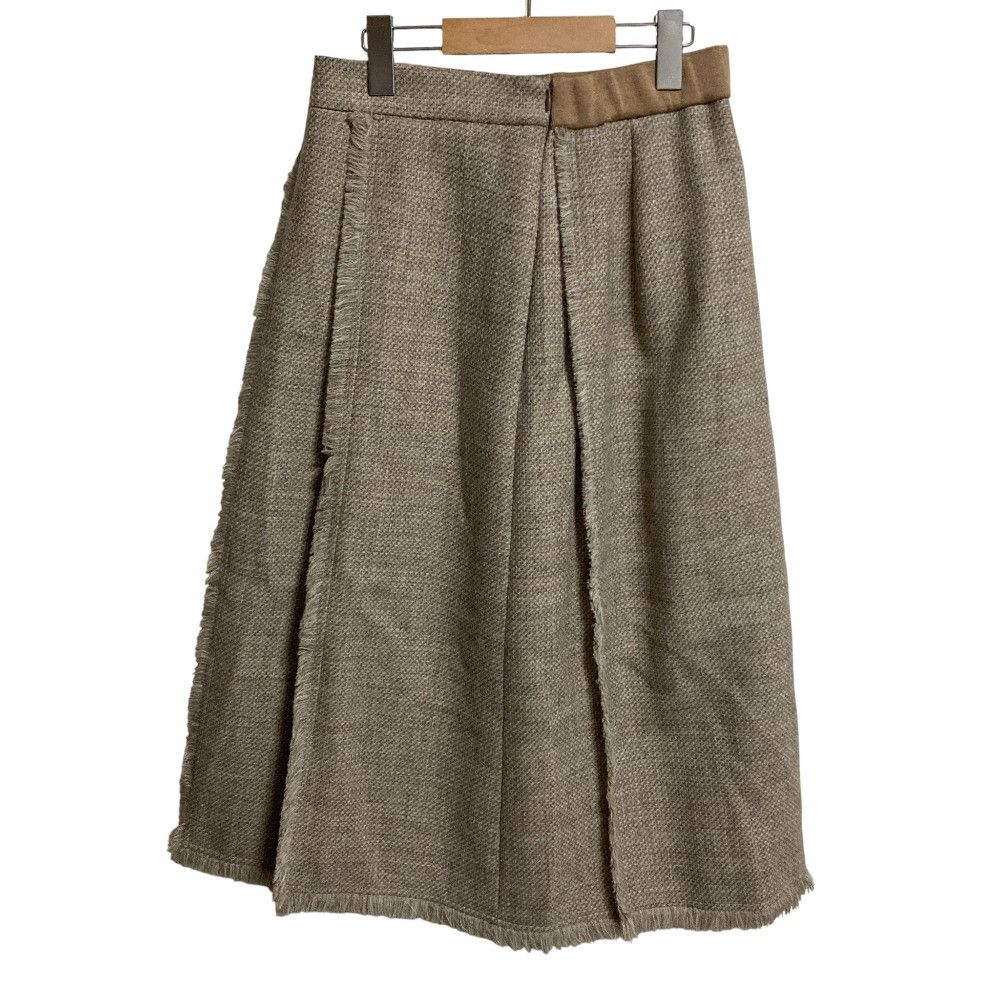 Other Other Drawer Wool Pleated Fringe Skirt Textile Skirts DUTY FREE for USA Size ONE SIZE - 2 Thumbnail