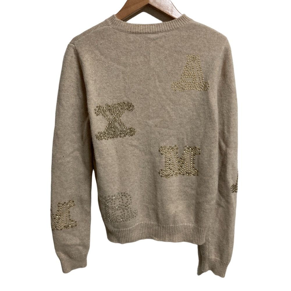 Max Mara MaxMara Max Mara Max Mara Glam 100% Cashmere Knit Sweater Textile Tops 13660429 DUTY FREE for USA Size ONE SIZE - 2 Thumbnail