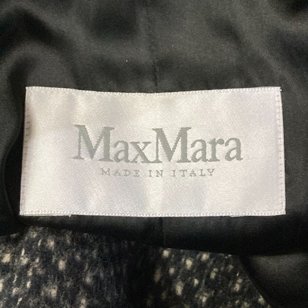 Max Mara MaxMara Max Mara Cashmere Blend Coat Leather Outerwear 10160773 DUTY FREE for USA Size ONE SIZE - 5 Thumbnail