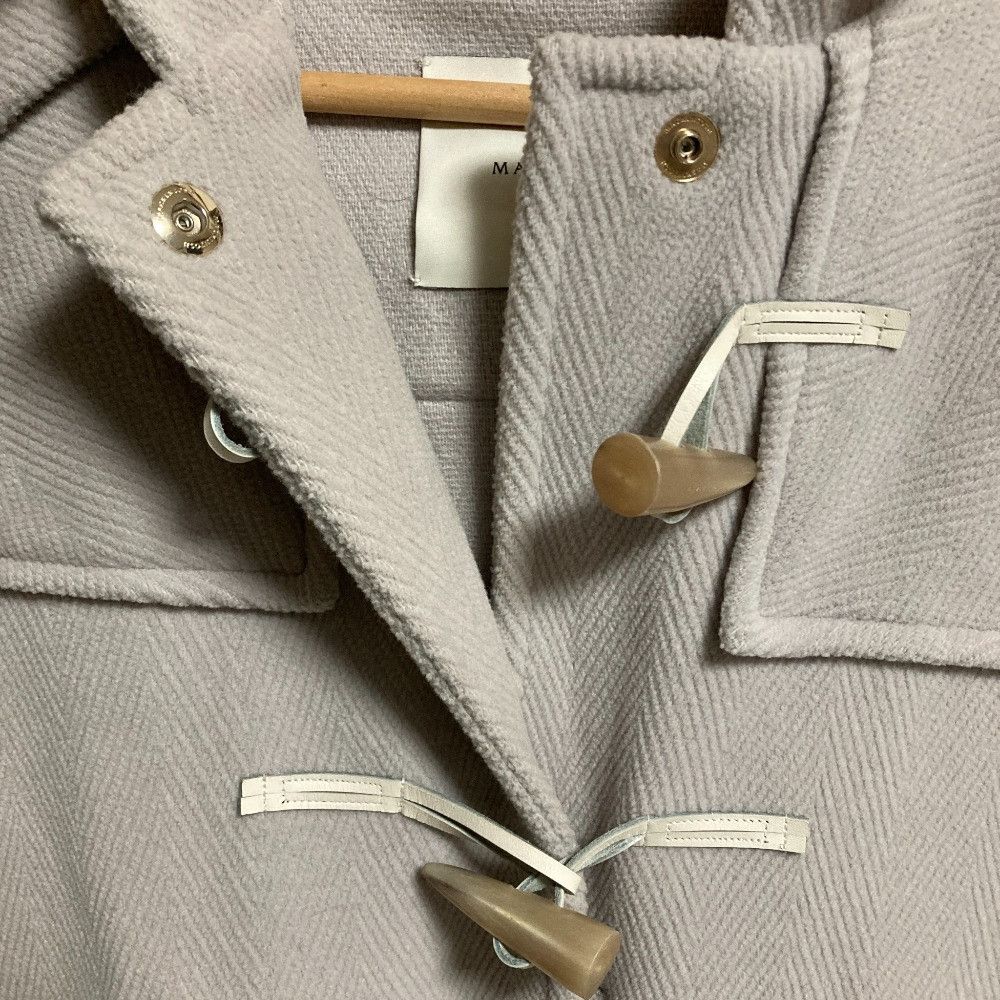 Other Other Mackintosh LDS WEIR Herringbone Pile Long Coat Textile Outerwear LM-1010S DUTY FREE for USA Size ONE SIZE - 6 Thumbnail