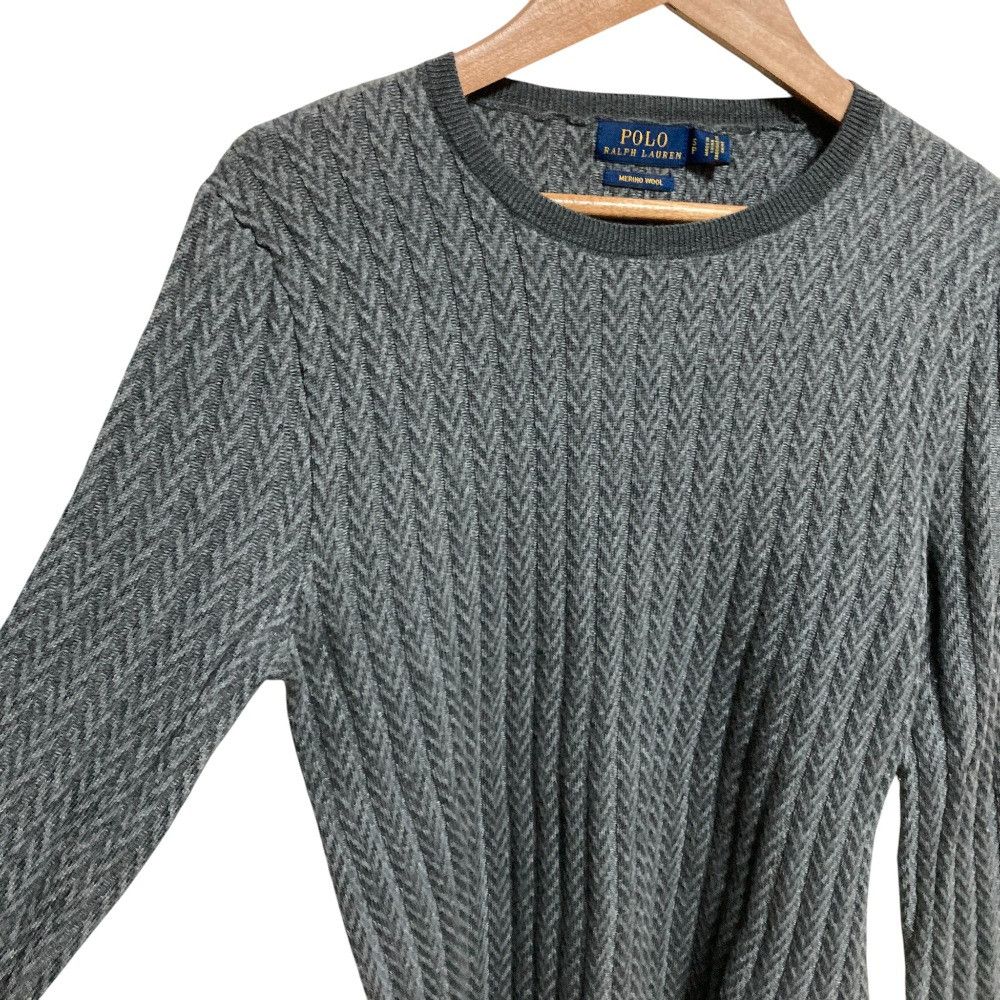 Ralph Lauren Ralph Lauren Polo Ralph Lauren Herringbone Merino Wool Sweater Textile Tops DUTY FREE for USA Size ONE SIZE - 4 Thumbnail