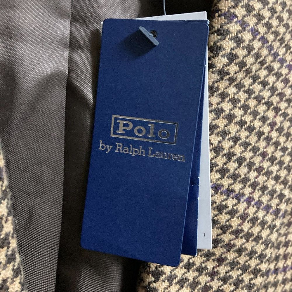 Ralph Lauren Ralph Lauren Polo Ralph Lauren Houndstooth Wool Blazer Textile Outerwear DUTY FREE for USA Size ONE SIZE - 6 Thumbnail