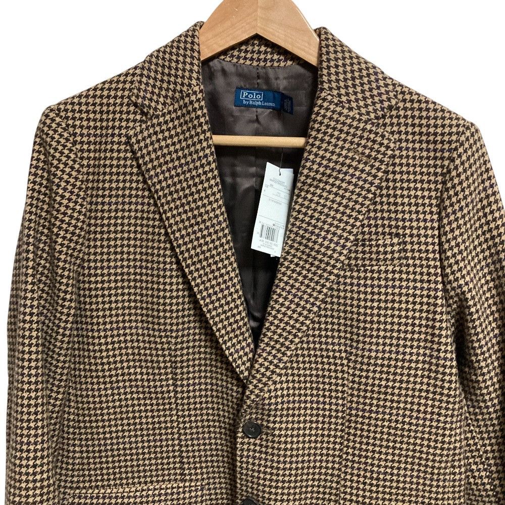 Ralph Lauren Ralph Lauren Polo Ralph Lauren Houndstooth Wool Blazer Textile Outerwear DUTY FREE for USA Size ONE SIZE - 4 Thumbnail