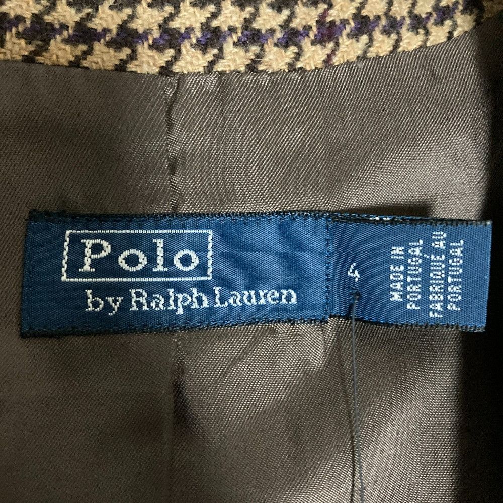 Ralph Lauren Ralph Lauren Polo Ralph Lauren Houndstooth Wool Blazer Textile Outerwear DUTY FREE for USA Size ONE SIZE - 7 Thumbnail