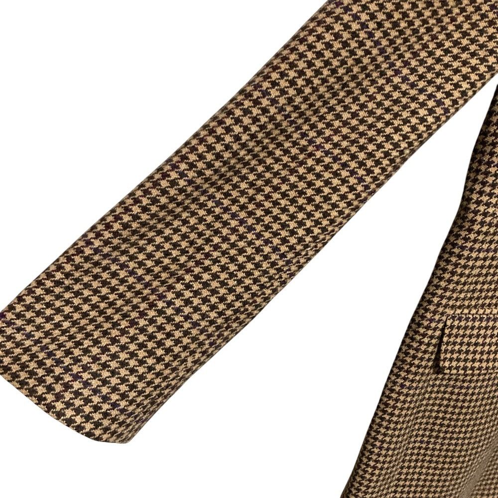 Ralph Lauren Ralph Lauren Polo Ralph Lauren Houndstooth Wool Blazer Textile Outerwear DUTY FREE for USA Size ONE SIZE - 3 Thumbnail