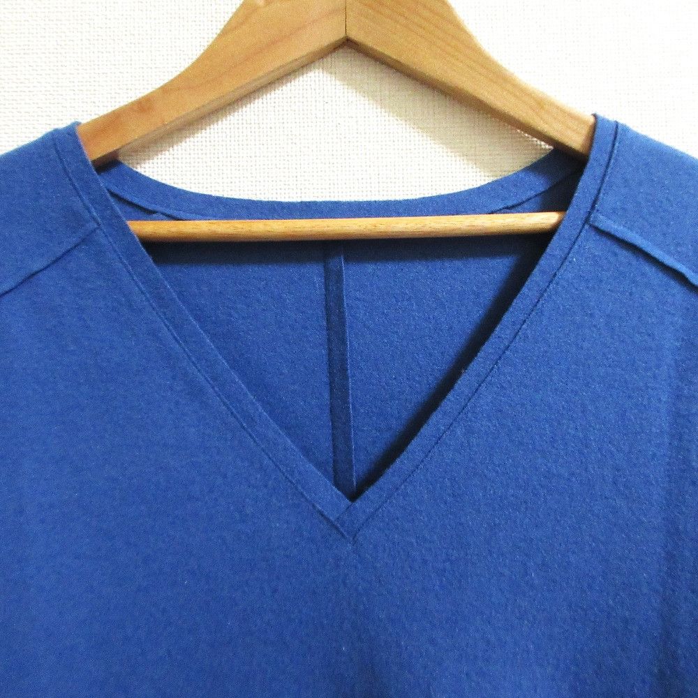 Other Other PLAIN PEOPLE Super140 Jersey V-Neck Dress Textile Dresses A1543UA534 DUTY FREE for USA Size ONE SIZE - 5 Thumbnail