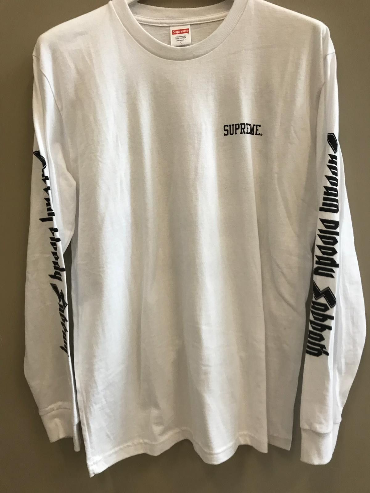 Supreme Black Sabbath Long Sleeve | Grailed