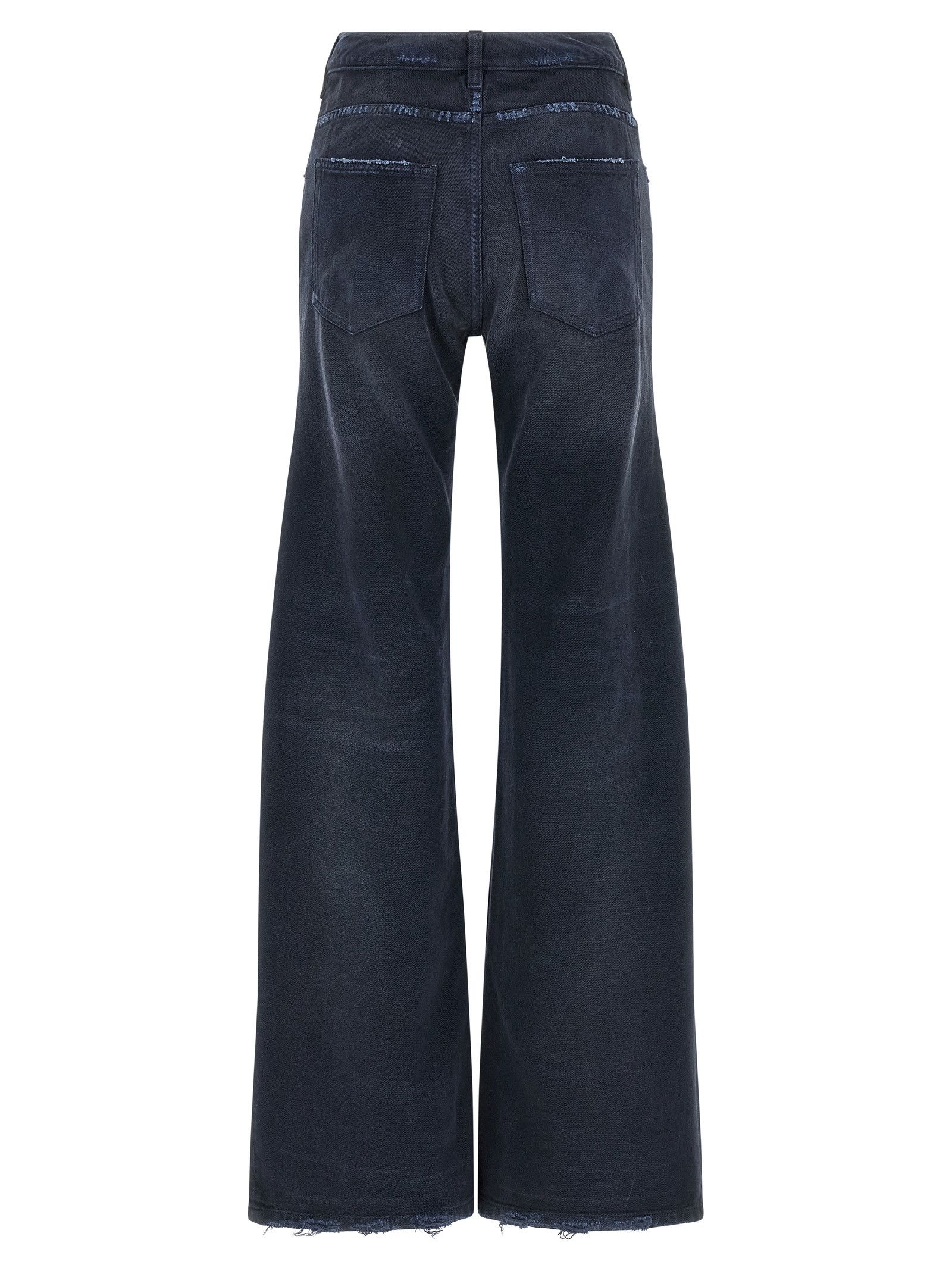 Balenciaga Curved Waist Jeans Size 24" / US 00 / IT 34 - 2 Thumbnail