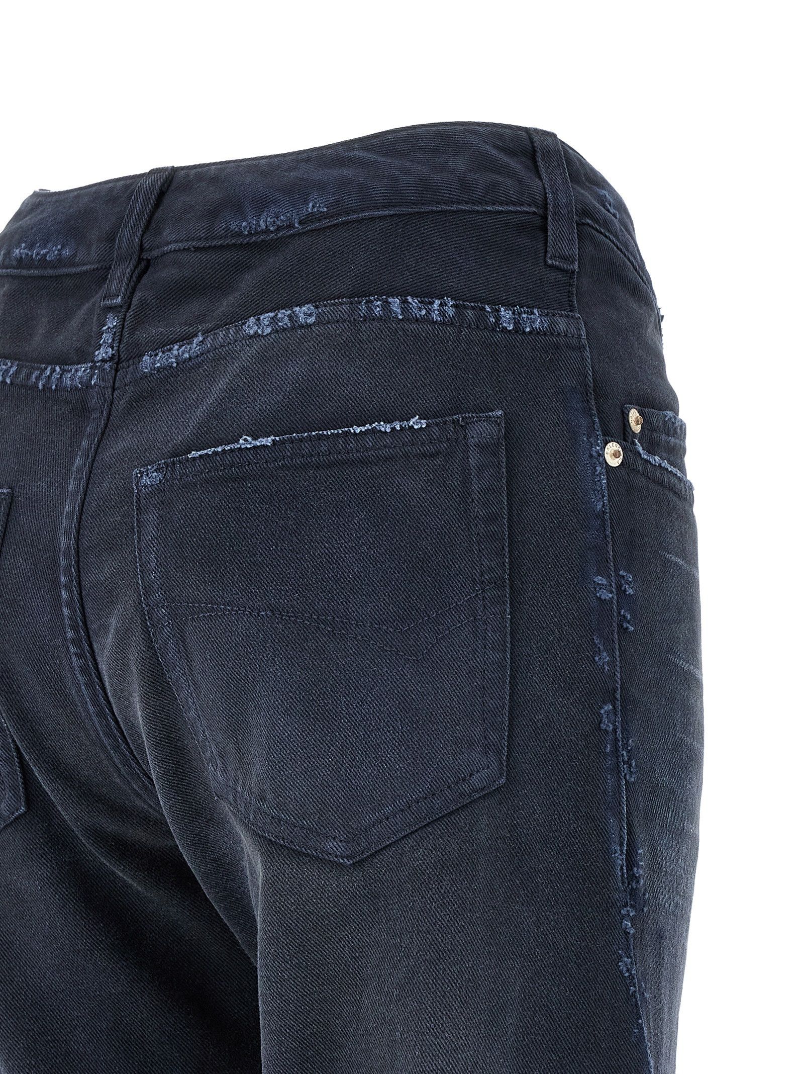 Balenciaga Curved Waist Jeans Size 24" / US 00 / IT 34 - 4 Thumbnail
