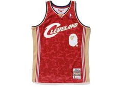 M] A Bathing Ape Bape Color Camo Mesh Basketball Jersey –