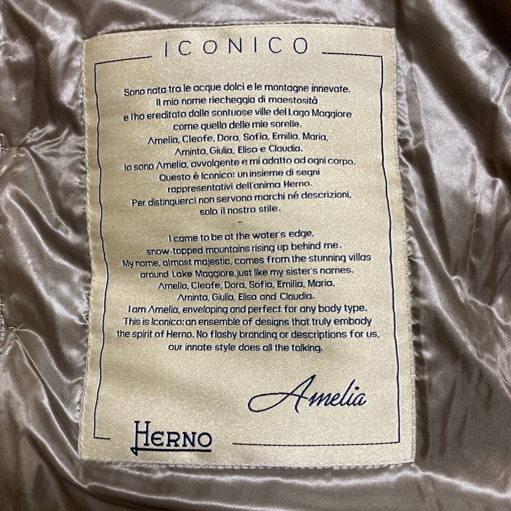 Other Other Herno Down Coat Textile Outerwear DUTY FREE for USA Size ONE SIZE - 5 Thumbnail