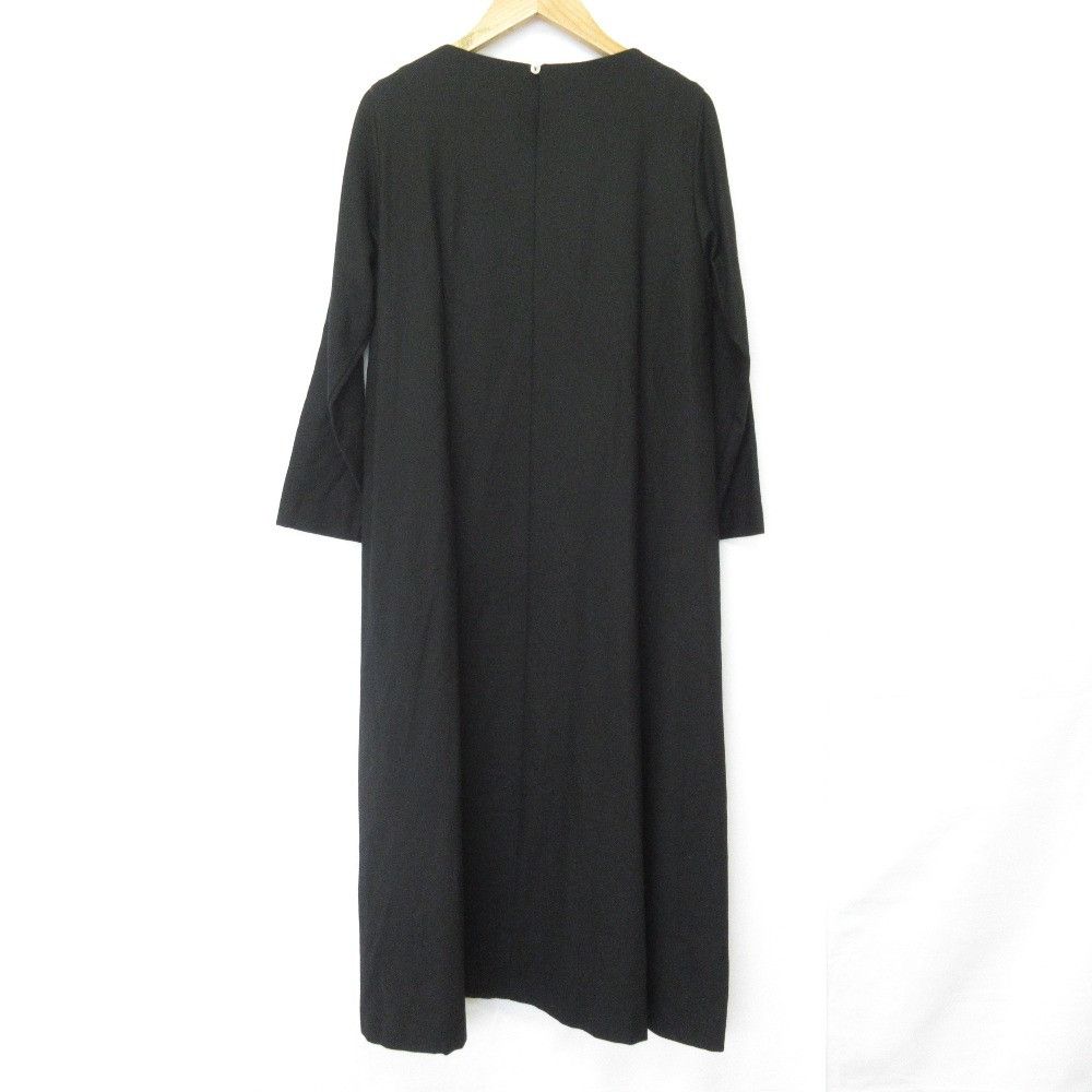 Other Other evam eva wool side tuck one-piece wool one-piece Textile Dresses DUTY FREE for USA Size ONE SIZE - 2 Thumbnail