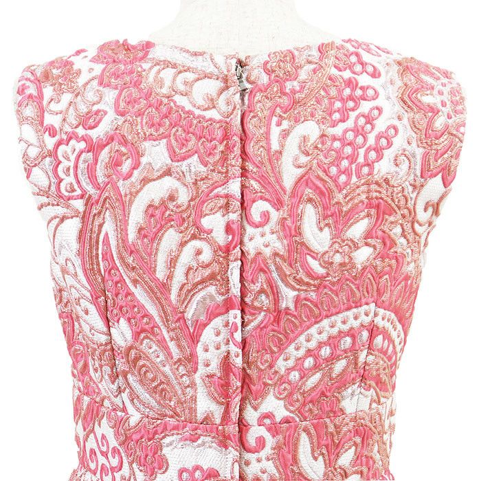 Dolce & Gabbana Dolce & Gabbana Dolce&Gabbana Metallic Jacquard Dress Textile Dresses DUTY FREE for USA Size ONE SIZE - 7 Thumbnail