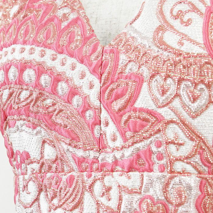 Dolce & Gabbana Dolce & Gabbana Dolce&Gabbana Metallic Jacquard Dress Textile Dresses DUTY FREE for USA Size ONE SIZE - 3 Thumbnail