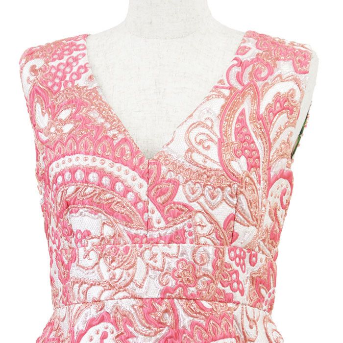 Dolce & Gabbana Dolce & Gabbana Dolce&Gabbana Metallic Jacquard Dress Textile Dresses DUTY FREE for USA Size ONE SIZE - 2 Thumbnail