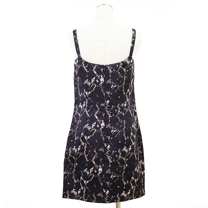 Louis Vuitton Louis Vuitton Louis Vuitton Floral Lace Lambskin Nubuck Mink Fur Pocket Dress Fur Dresses DUTY FREE for USA Size ONE SIZE - 16 Thumbnail