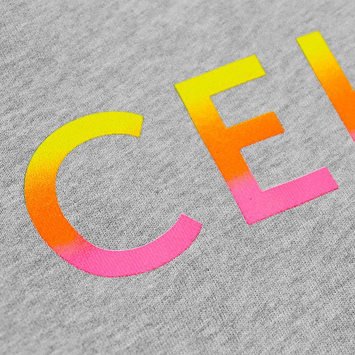 Celine Celine Celine Gradient Logo Print French Terry Hoodie Textile Sweatshirts & Hoodies DUTY FREE for USA Size ONE SIZE - 5 Thumbnail