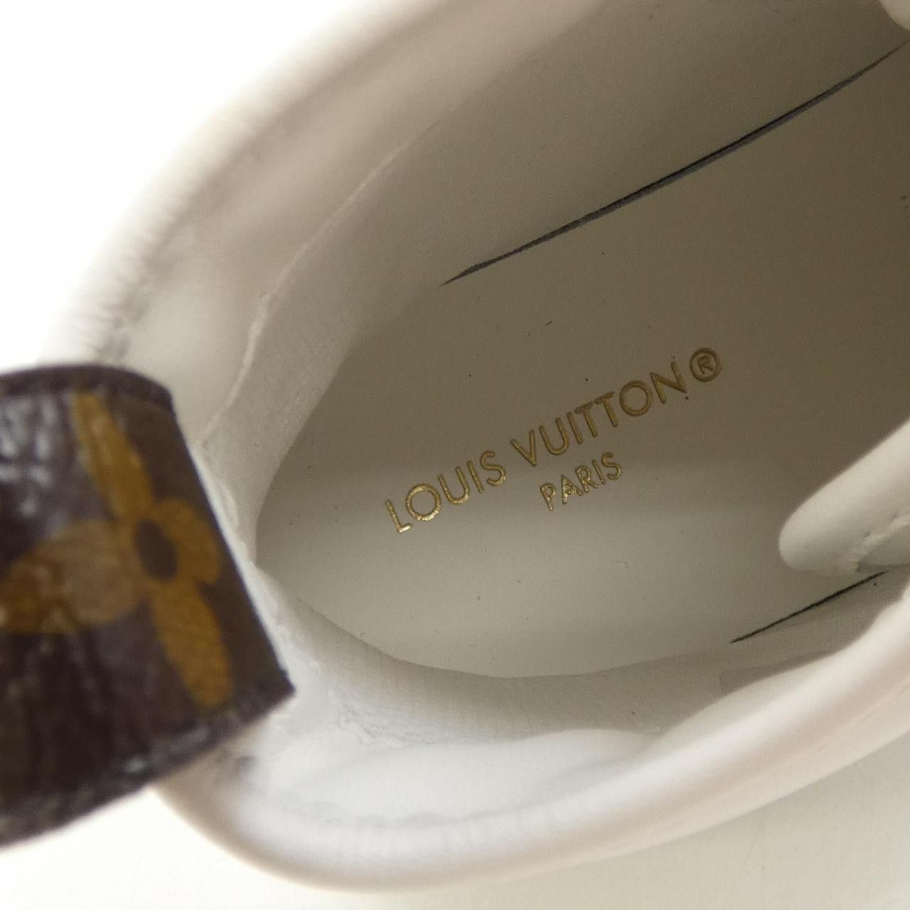 Louis Vuitton Louis Vuitton Louis Vuitton LV Squad Sneakers Textile Shoes DUTY FREE for USA Size ONE SIZE - 6 Thumbnail