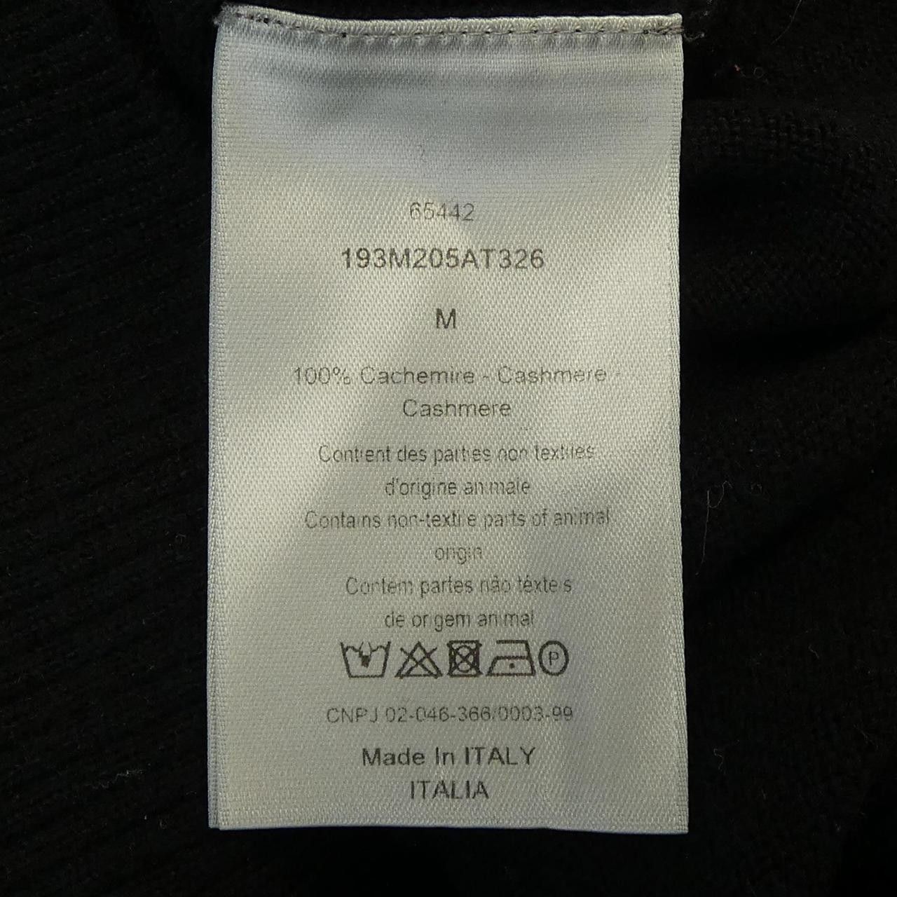 Dior Dior Dior 193M205AT326 Cashmere Cardigan Textile Tops 193M205AT326 DUTY FREE for USA Size ONE SIZE - 3 Thumbnail