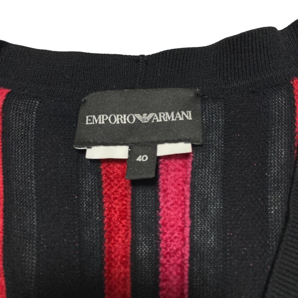 Armani Armani Emporio Armani Stripe Knit Long Cardigan Others Outerwear DUTY FREE for USA Size ONE SIZE - 5 Thumbnail