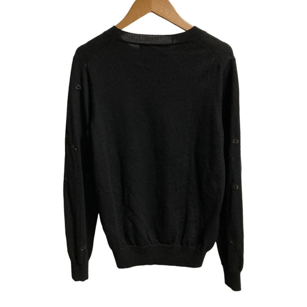 Other Other tricot COMME des GARCONS Flower Wool Knit Sweater Textile Tops DUTY FREE for USA Size ONE SIZE - 3 Thumbnail