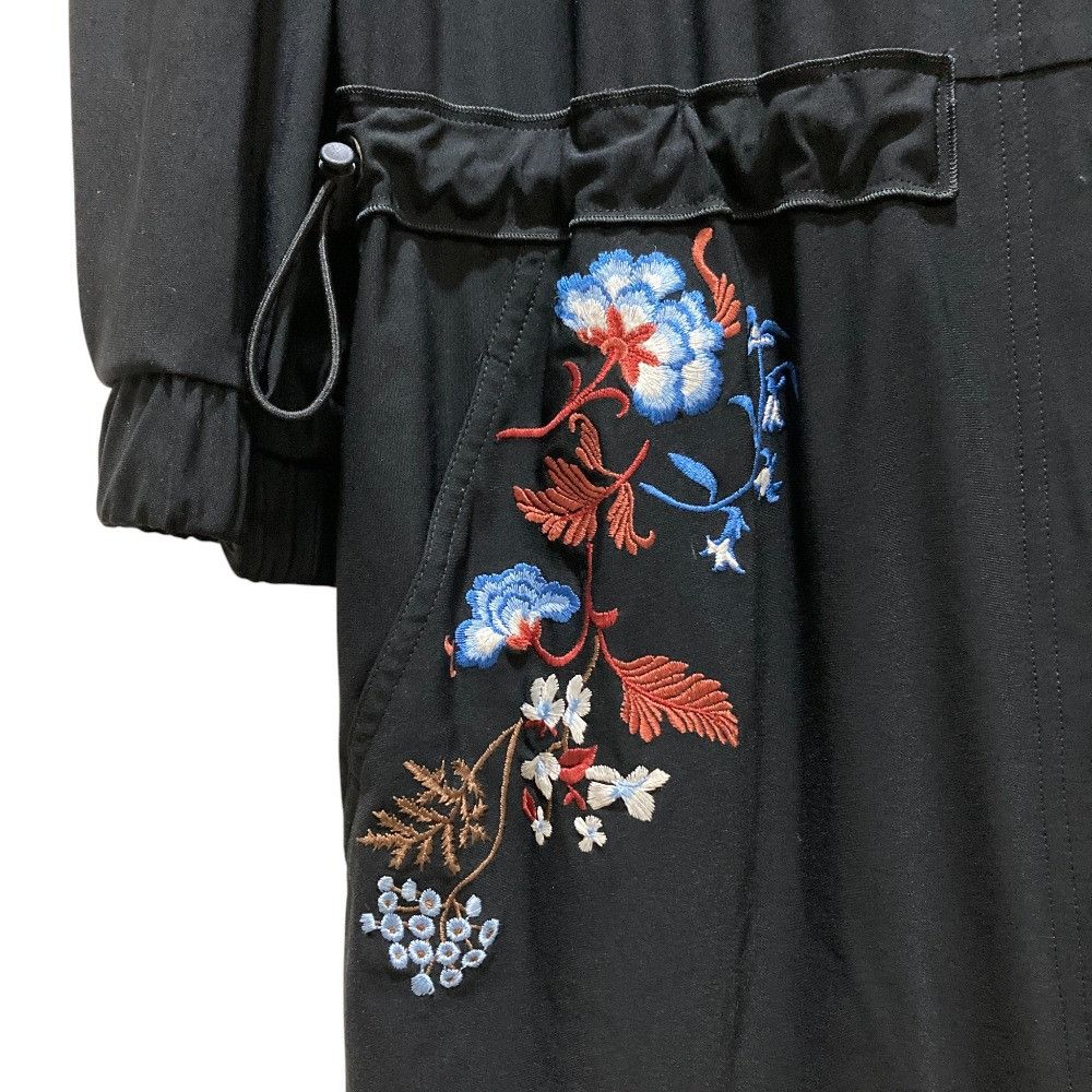Other Other VIVIENNE TAM Flower Embroidery Shirt Dress Textile Dresses DUTY FREE for USA Size ONE SIZE - 3 Thumbnail