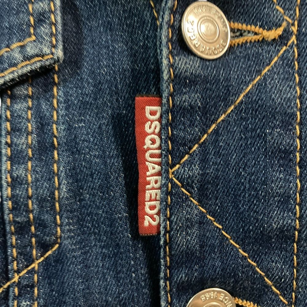 Other Other Dsquared2 Denim Jacket Textile Outerwear DUTY FREE for USA Size ONE SIZE - 3 Thumbnail