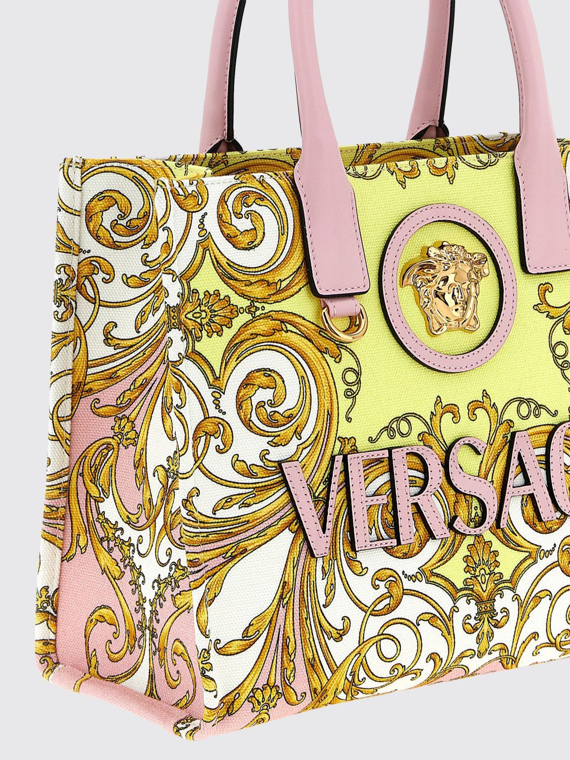 Versace Versace Handbag Woman Pink Size ONE SIZE - 3 Thumbnail