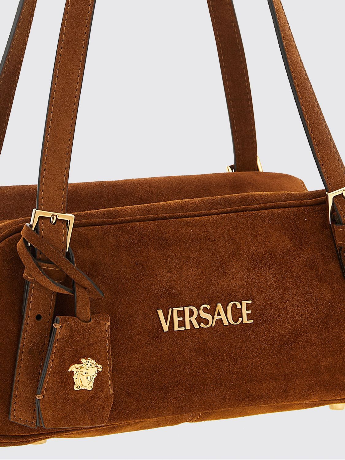 Versace Versace Shoulder Bag Woman Brown Size ONE SIZE - 3 Thumbnail