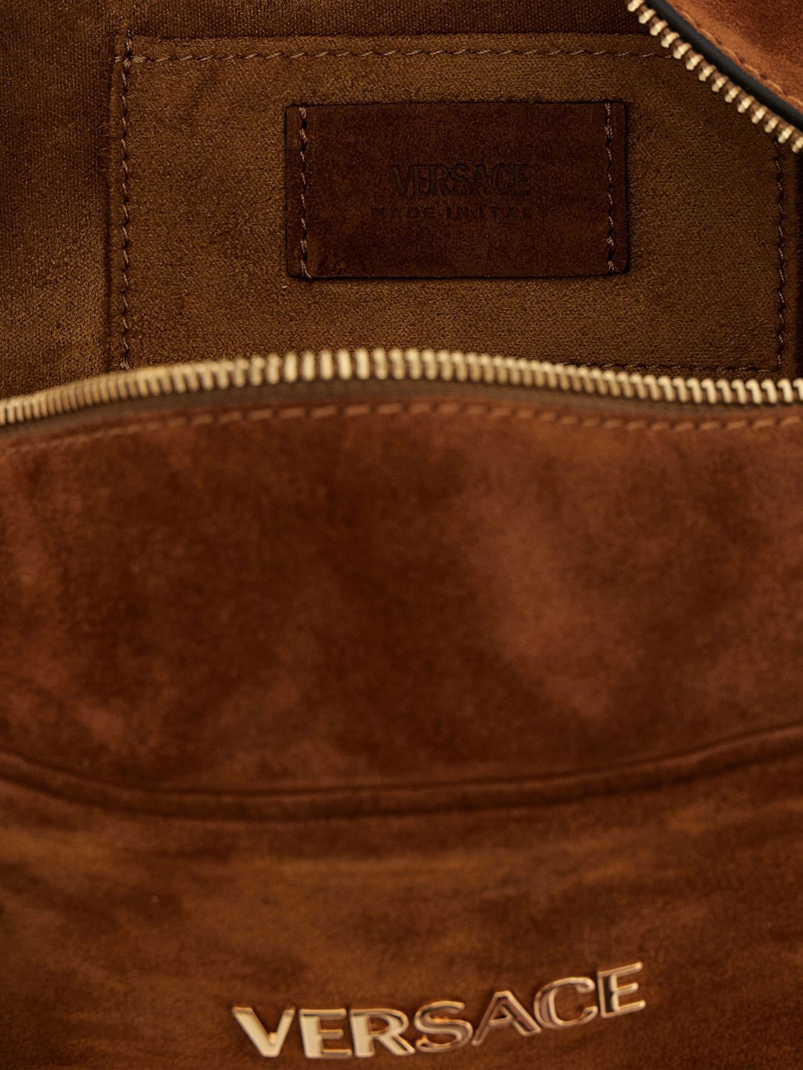 Versace Versace Shoulder Bag Woman Brown Size ONE SIZE - 4 Thumbnail
