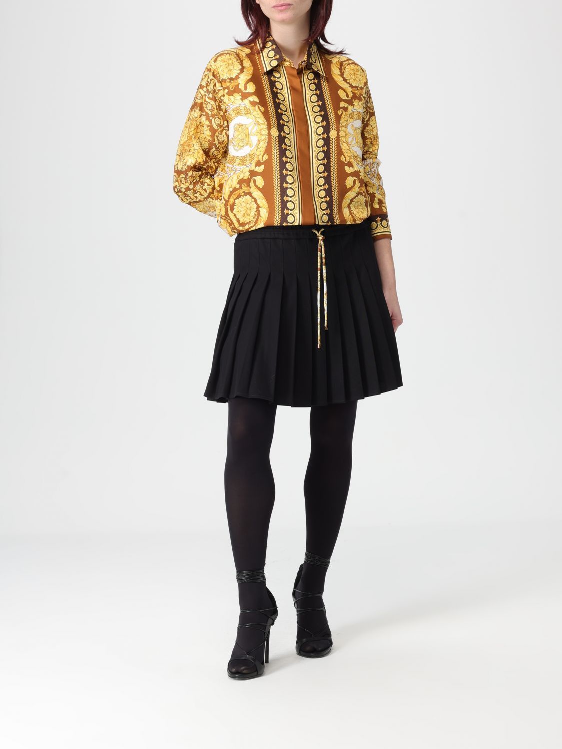 Versace Versace Skirt Woman Black Size 28" / US 6 / IT 42 - 2 Thumbnail