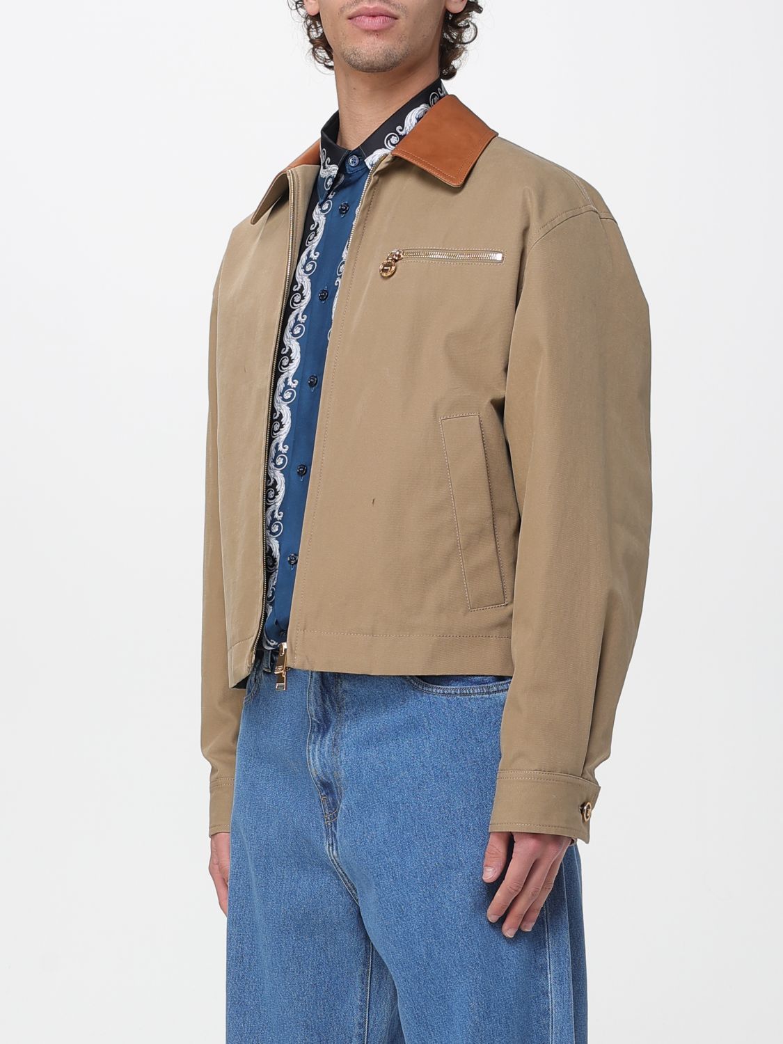 Versace Versace Jacket Men Camel Size US L / EU 52-54 / 3 - 4 Thumbnail