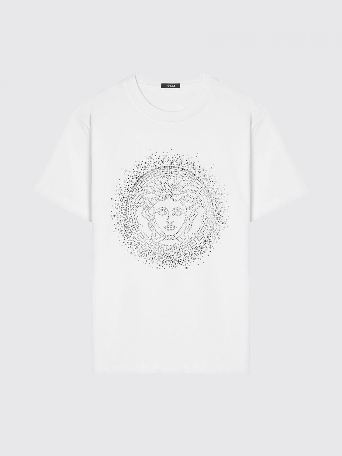 Versace Versace T-Shirt Woman White Size S / US 4 / IT 40 - 2 Thumbnail