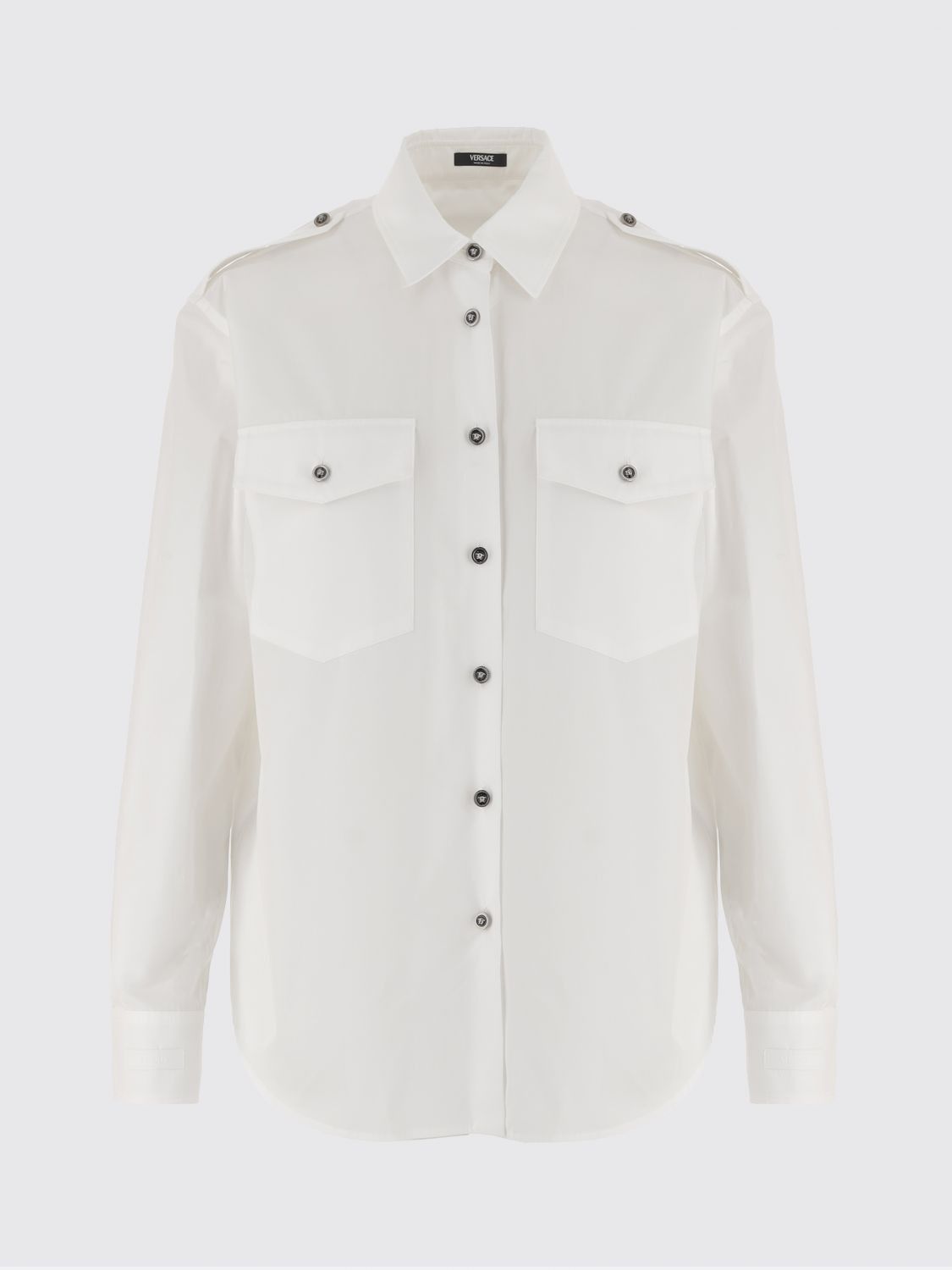 Versace Versace Shirt Woman White Size M / US 6-8 / IT 42-44 - 2 Thumbnail