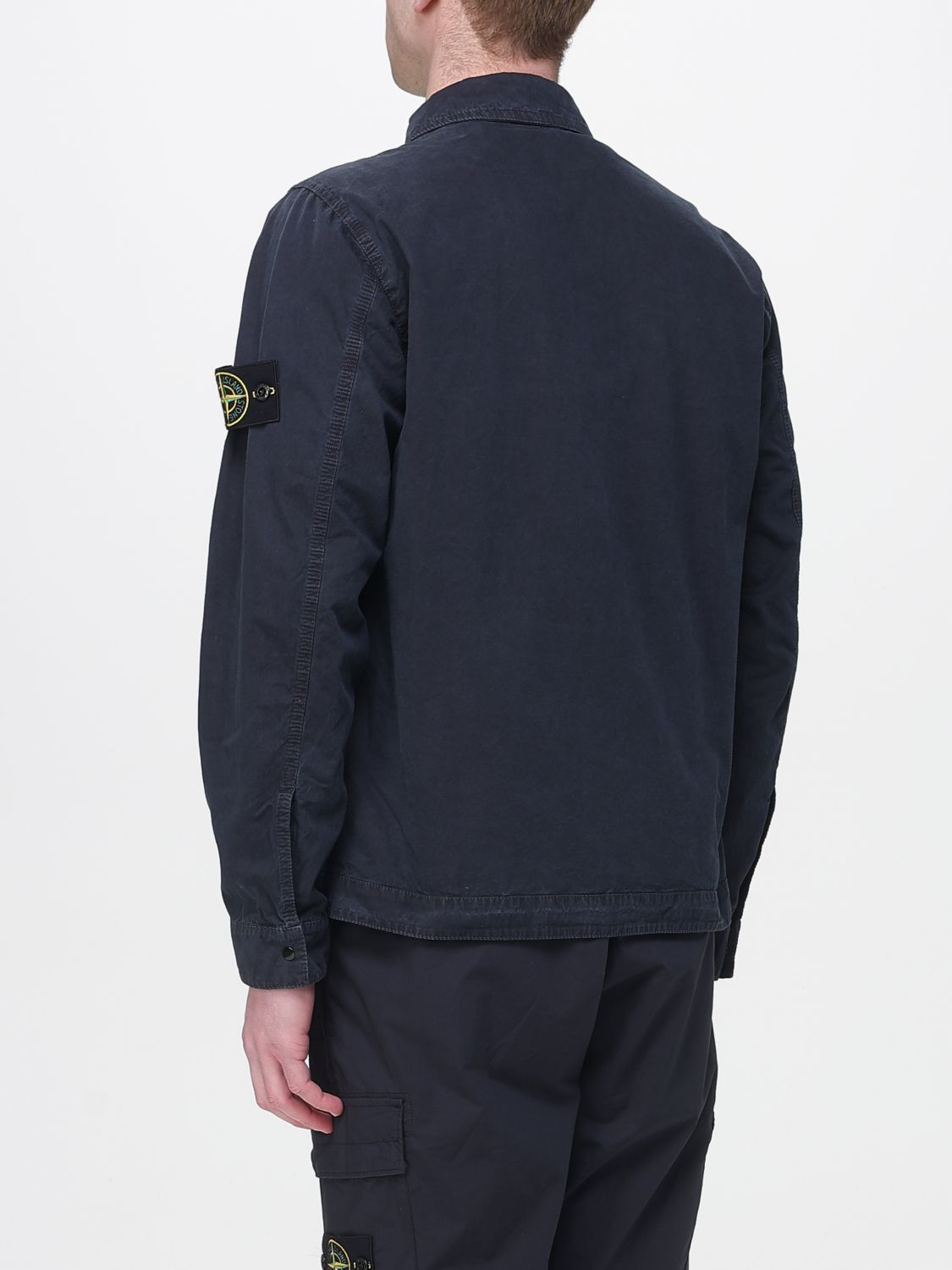 Stone Island Jacket Men Navy