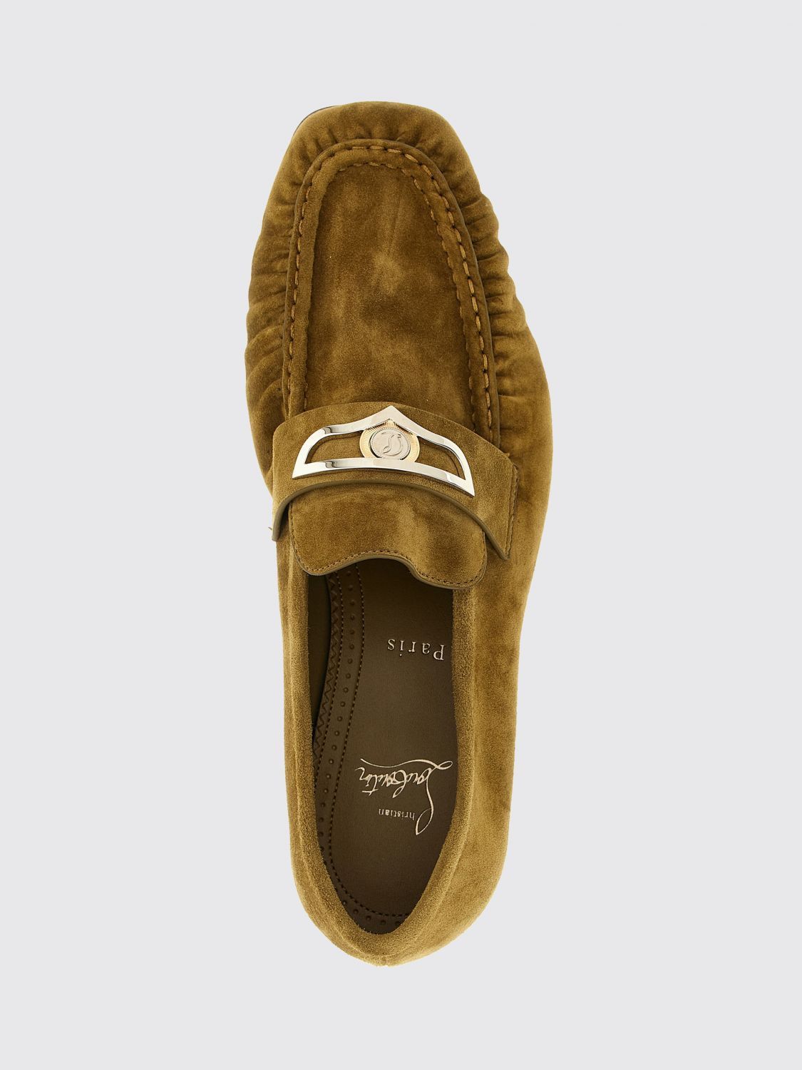 Christian Louboutin Christian Louboutin Loafers Men Brown Size US 11 / EU 44 - 4 Thumbnail