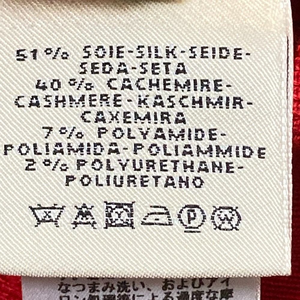 Hermes Hermès Chaine d\'Ancre Jacquard Cashmere Sleeveless Knit 38 Textile Tops DUTY FREE for USA