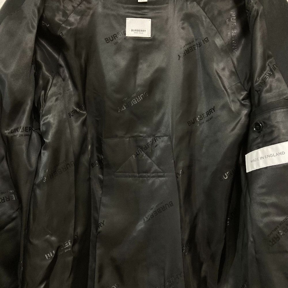 Burberry Burberry Burberry THE GATWICK Wool Blend Single Breasted Coat Textile Outerwear 8042195/71E DUTY FREE for USA Size ONE SIZE - 4 Thumbnail