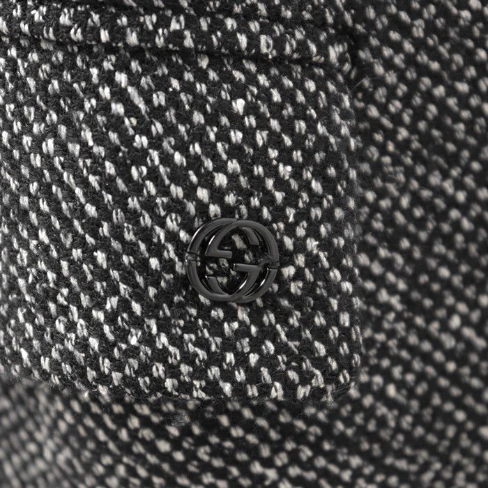 Gucci Gucci Gucci Tweed Wool Silk Tailored Jacket Textile Outerwear DUTY FREE for USA Size ONE SIZE - 5 Thumbnail