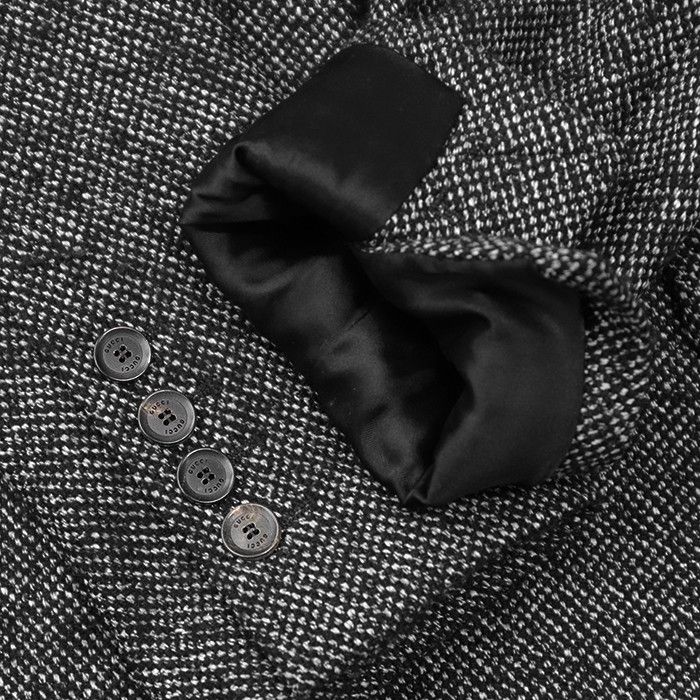 Gucci Gucci Gucci Tweed Wool Silk Tailored Jacket Textile Outerwear DUTY FREE for USA Size ONE SIZE - 8 Thumbnail