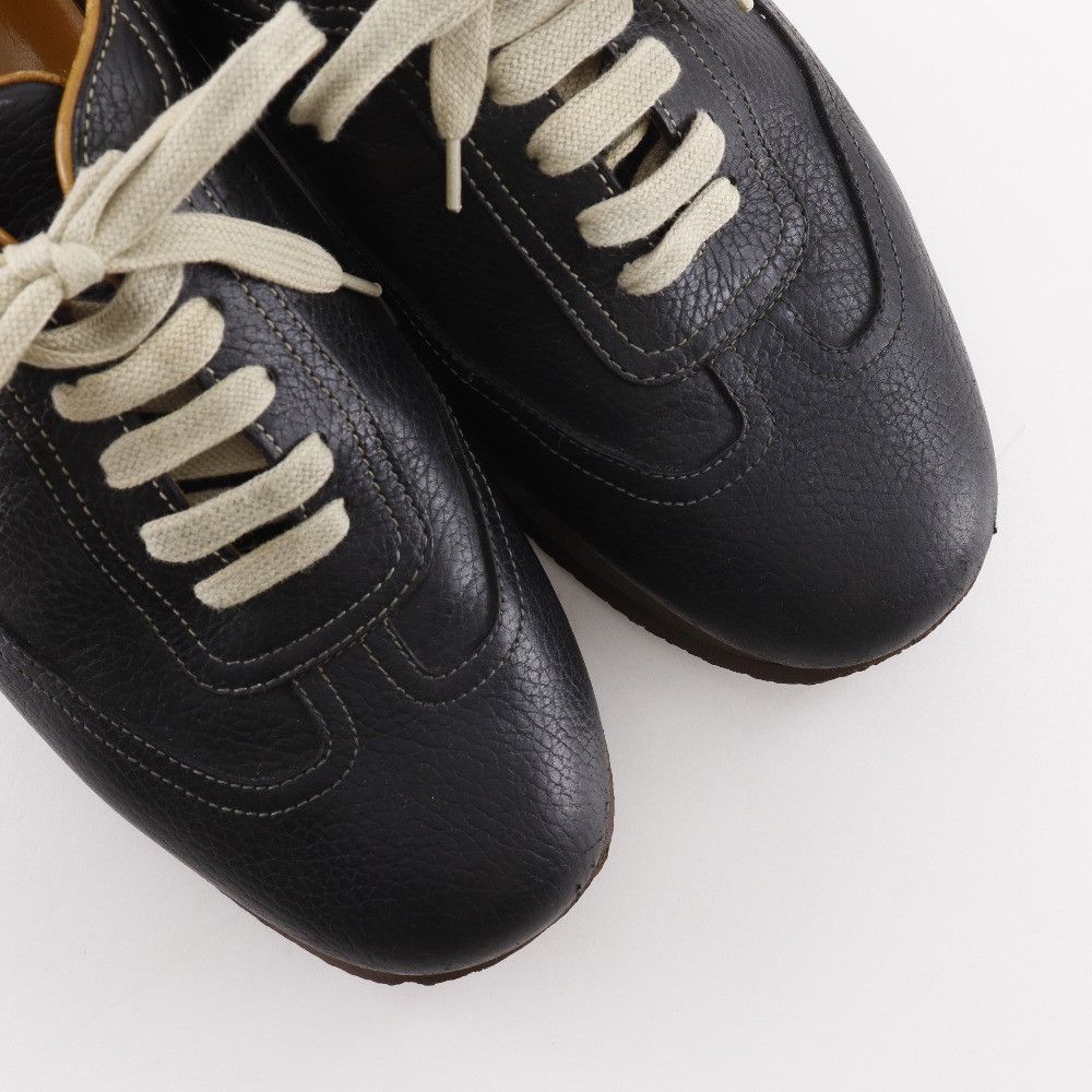 Hermes Hermes Hermès Quick41 1/2 Leather Sneakers Leather Shoes DUTY FREE for USA Size ONE SIZE - 4 Thumbnail